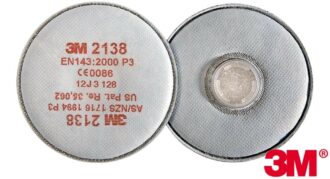 Szűrő 3M™ 2138 P3R részecskék és vírusok ellen 2 db egy csomagban