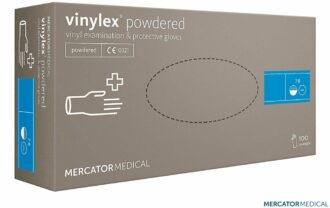 Eldobható vinil kesztyű 100 db MERCATOR Vinylex® púderes