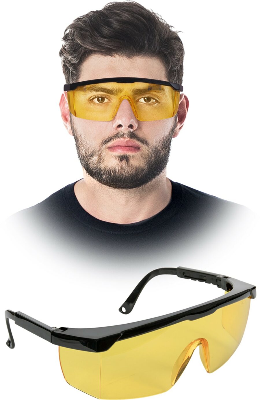 Sárga védőszemüveg RAMBER YELLOW