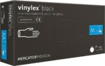 Eldobható vinil kesztyű 100 db MERCATOR Vinylex® BLACK