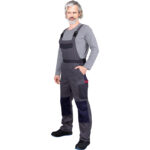 Pamut kantáros munkásnadrág DELUX STRONG GREY