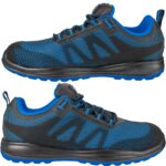 Tenisz biztonsági cipő CUBE S1P kék