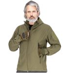 Taktikai softshell kabát Tactical Guard MOSS GREEN