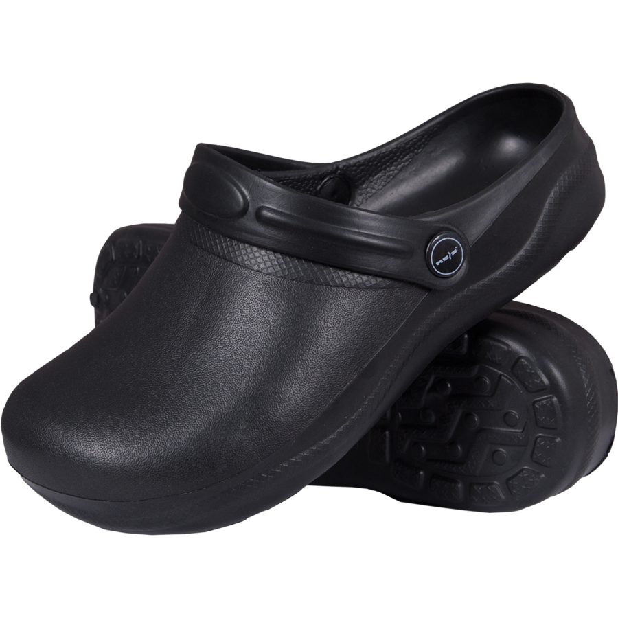 Fekete zárt crocs LAB BLACK