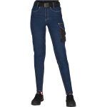 Derékig érő női munkafarmer JEANS LADY BLUE